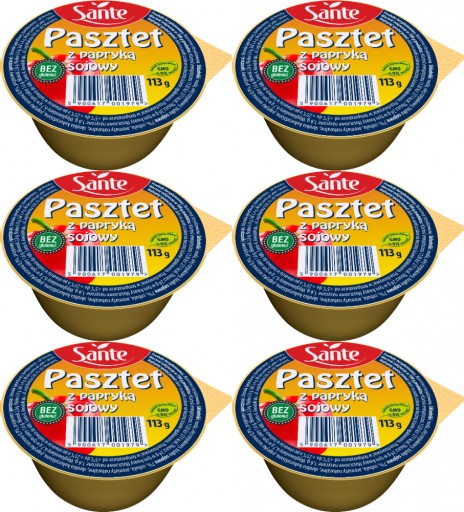 Sante Sójová paštéta s paprikou 113 g