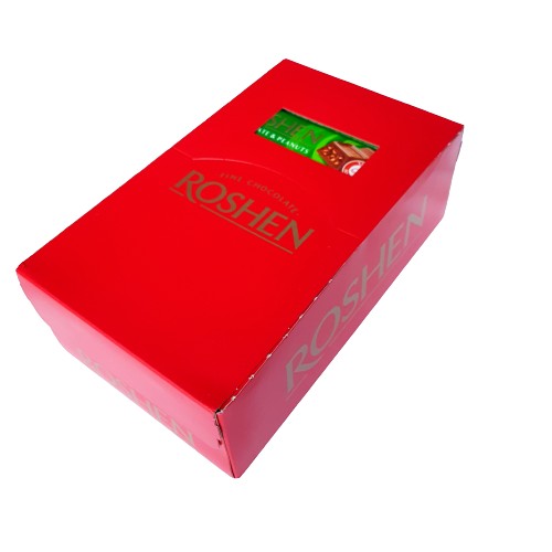 ROSHEN ČOKOLÁDA A ARAŠIDOVÉ TYČINKY 38G