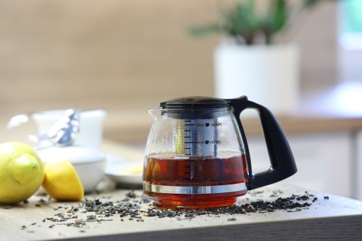 Džbán s nálevníkom na čaj a kávu, 750 ml, sitko na lúhovanie byliniek