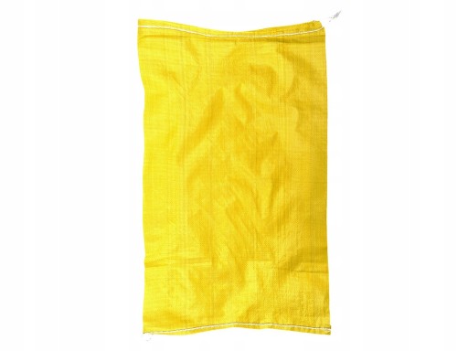 TAŠKA POLYPROPYLÉNOVÁ ŽLTÁ ŤAHA 50X80 25kg 10ks
