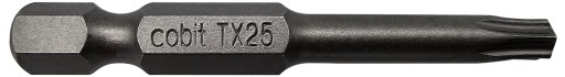 HROTY SKRUTKOVAČA BIT TX25 50mm STAR TORX TORSION COBIT 1ks