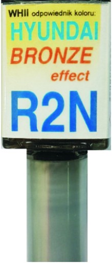HYUNDAI R2N BRONZOVÝ EFEKT LAK ŠKRABANÝ DOTYK