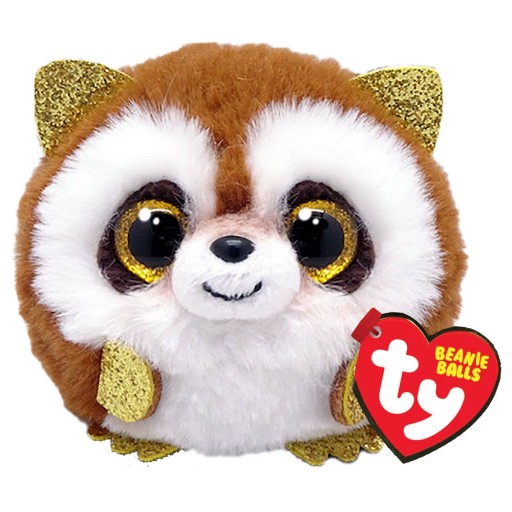 Maskot Ty Beanie Balls PICKPOCKET - hnedý mýval