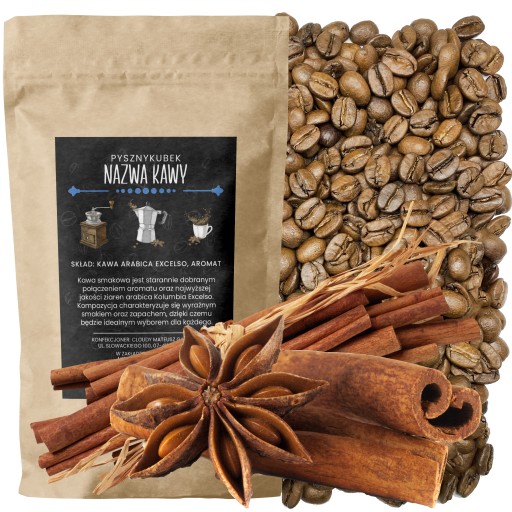 Káva s príchuťou ROOTED 100G aromatická Arabica