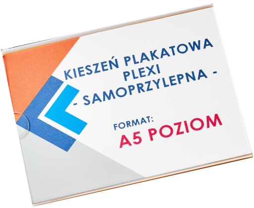 PLEXI PLAGÁT VRECKO PLEXI A5 LEVEL AKRYLÁTOVÁ SAMOLEPIACA PÁSKA