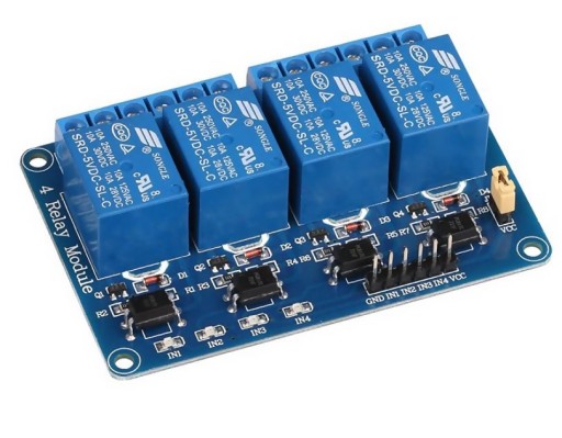 014 4-kanálový 5V 10A modul relé Arduino