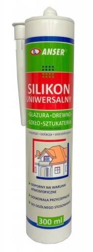 Anser Univerzálny silikónový tmel Anser bezfarebný 300ml