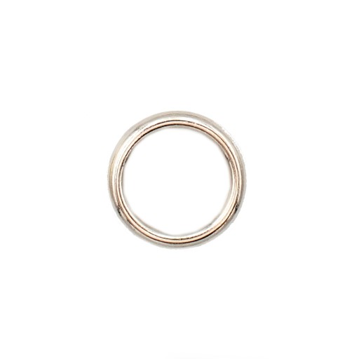 Prsteň KOVOVÝ 10 mm - NIKEL 2 mm