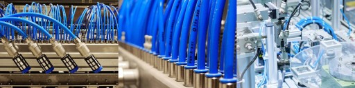 Kábel 8 mm polyuretánová pneumatická hadica 8x5 na vzduch