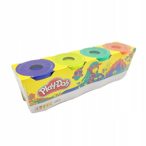 Play-Doh Súprava 4 farieb B5517 Play-Doh 4-balenie