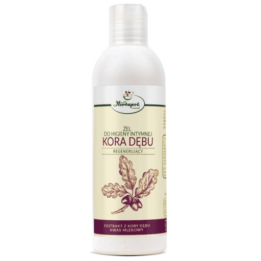 Dubová kôra gél na intímnu hygienu 250ml Herbapol Kraków