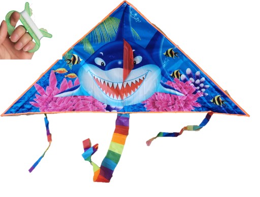 LARGE KITE rôzne prevedenia s líniou 130 CM XXL
