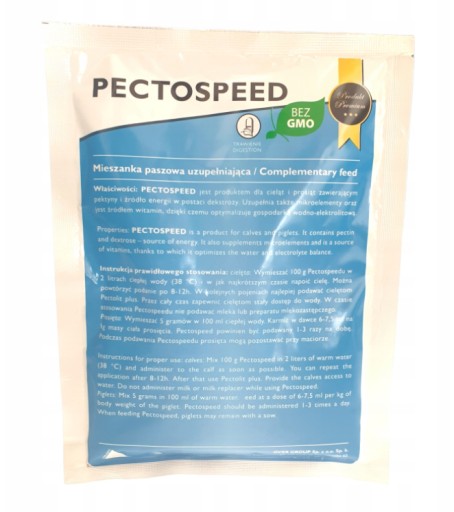 Pectospeed 100g potláča hnačku u teliat a prasiatok