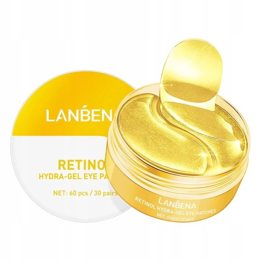 Lanbena Retinol očné gélové vankúšiky 60 kusov