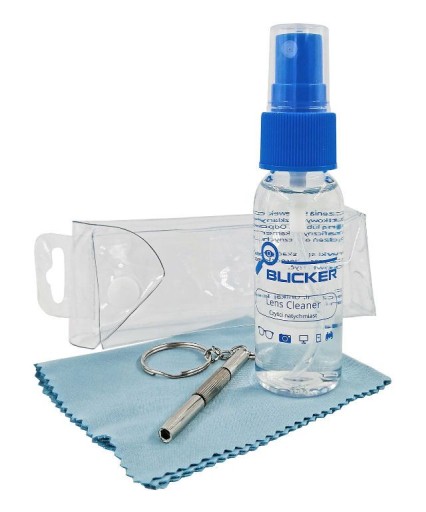 Blicker okuliare tekuté 30ml + handrička + skrutkovač