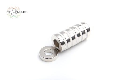 Neodymový prsteňový magnet MP 28x13x7 N40 1 kus
