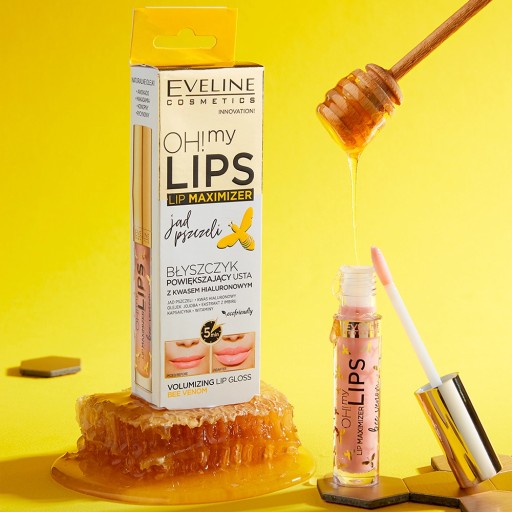 Kozmetika Eveline Oh! Lesk na pery My Lips č.01 - Bee Venom