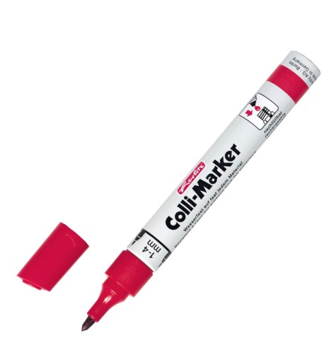 HERLITZ COLLI VODEODOLNÝ POPISOVAČ ČERVENÝ
