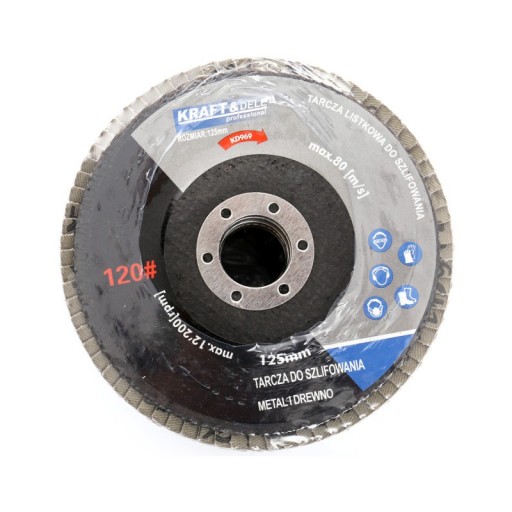 Kotúč klapky 125mm P100 KD968