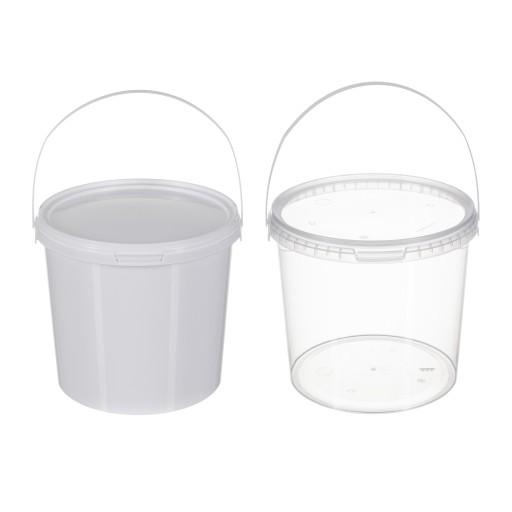 PLASTOVÉ VEDRO S VEČKOM, 2 L, CERTIFIKÁT!