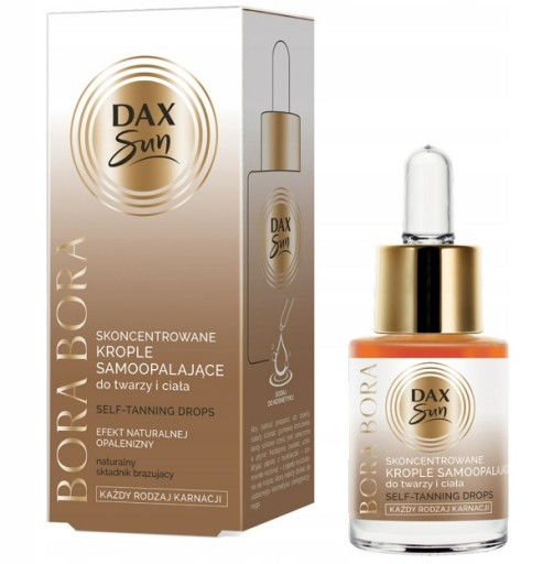 DAX SUN SAMOOPALOVACIE KVAPKY NA TVÁR A TELO 15ML