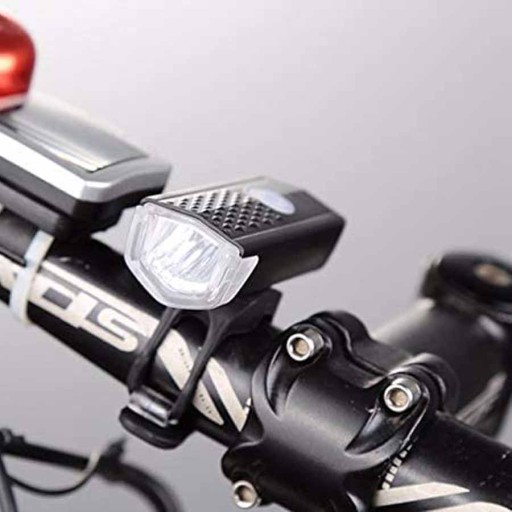 BIKE LAMPA USB SVETLÁ NA BICYKEL SET + ZADNÉ