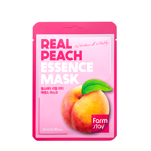 Farmstay Real Peach Essence Mask hárková maska 23ml