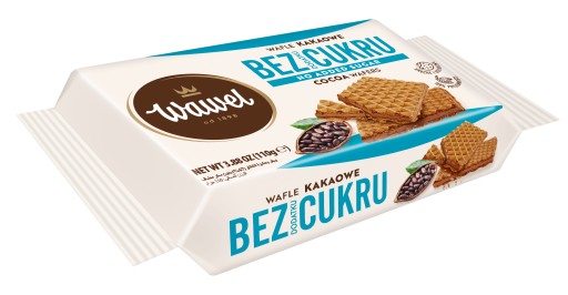 Oblátky Kakaové oblátky bez pridaného cukru Wawel 110g