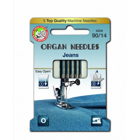 ORGAN poloploché ihlice na rifle, HRÚBKA 90 ECO BOX