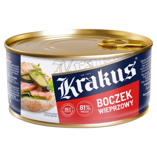 Krakus Bravčový bôčik z konzervy 300 g