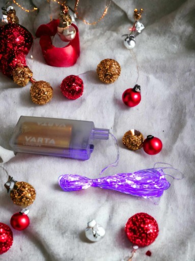 LED drôtené svietidlá 20 PURPLE