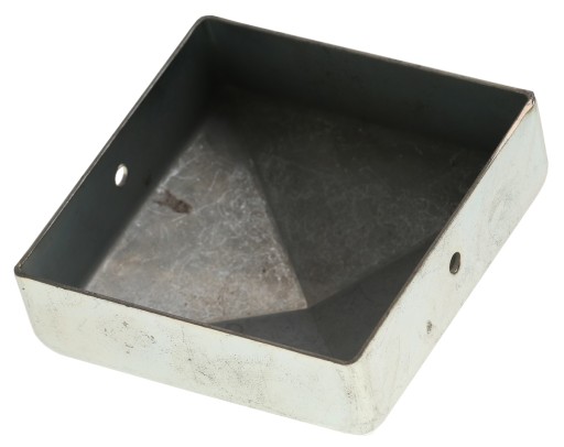KRYT STĹPKU NA STĹP OCEĽOVÝ PLOT 90x90 mm