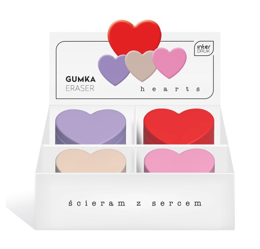 Guma HEARTS Interdruk