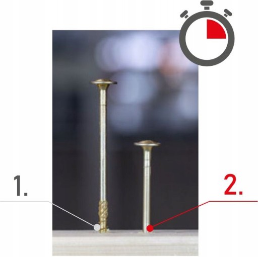 Skrutky do dreva 3x30 mm 500 ks TORX kužeľové Klimas WKCS