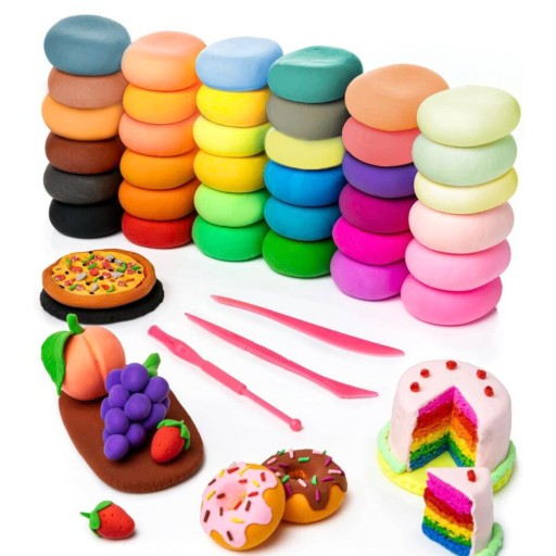 POLYMER PLASTICINE SENSO FOAM CLAY MAGICKÁ HMOTA SET 36 KS