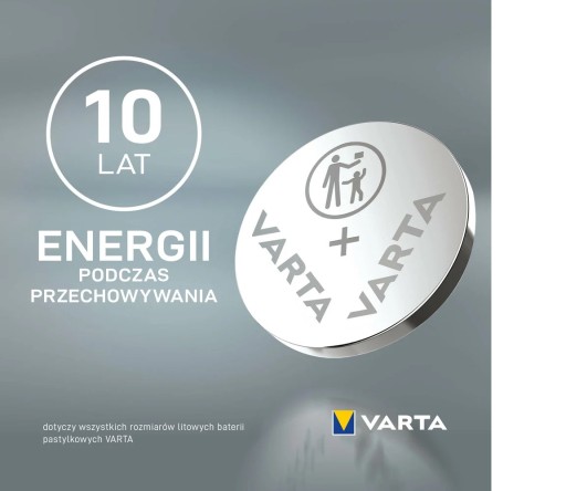 1x VARTA CR2032 DL2032 2032 3V lítiová batéria 1 ks.