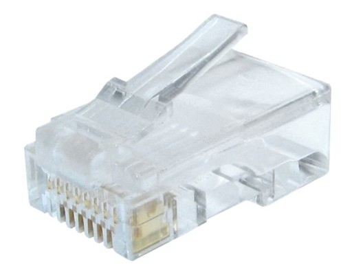 Zástrčky RJ45 cat.5e - 10 kusov