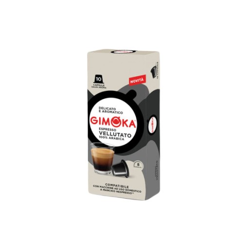 Kapsule pre Nespresso Gimoka Vellutato x10