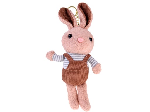 Prívesok plyšový maskot Králik v šortkách ZA4775