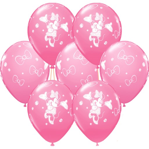 Narodeninové poháre MINNIE MOUSE mini myš DAISY narodeninová oslava 8 ks