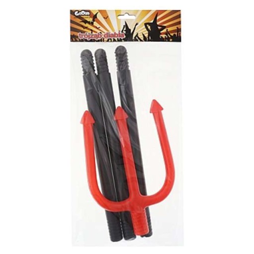 LUCIFEROV TRIDENT, diablov atribút, skladacie vidly