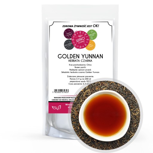 ZLATÝ YUNNAN čierny čaj 50G