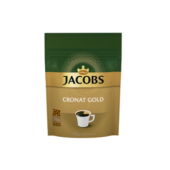 1x instantná káva JACOBS Cronat Gold 75g