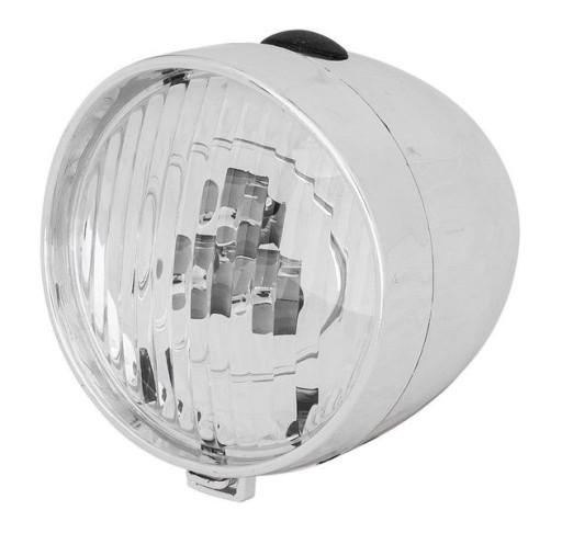LAMPA XC-764A Strieborná LED retro lampa