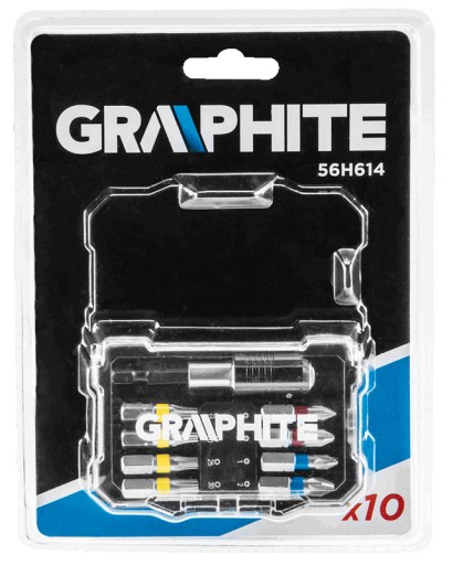 Sada bitov, 10ks GRAPHITE 56H614