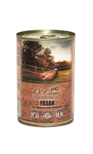 O'Canis konzerva pre psov, Bažant s mrkvou 400g