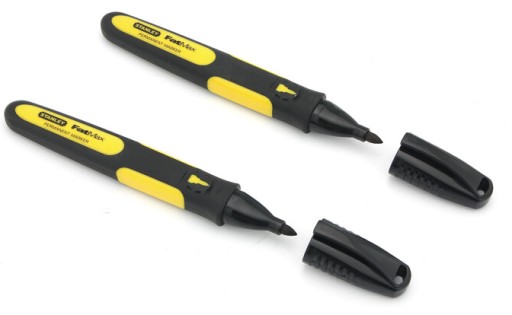 Popisovače STANLEY Fatmax 47-312 Black FatMax popisovače 2 ks