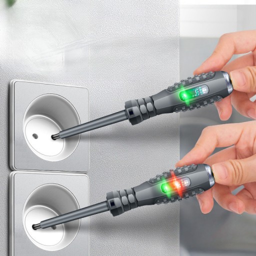 Tester napätia LED skrutkovač súprava skrutkovačov s 2 plochými krížovými hlavami