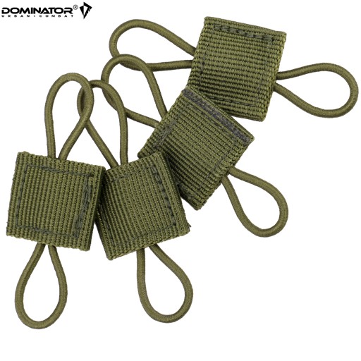 DRŽIAK MONTÁŽNEJ SLUČKY pre MOLLE LASER CUT DOMINATOR 4 ks OLIVE