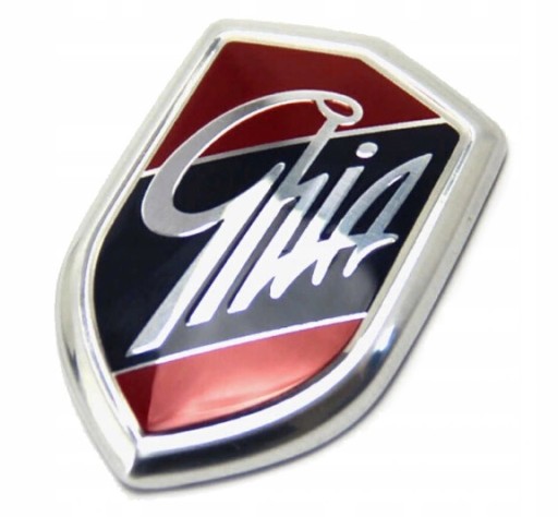 Znak Ford GHIA Logo odznak ALUMINIUM